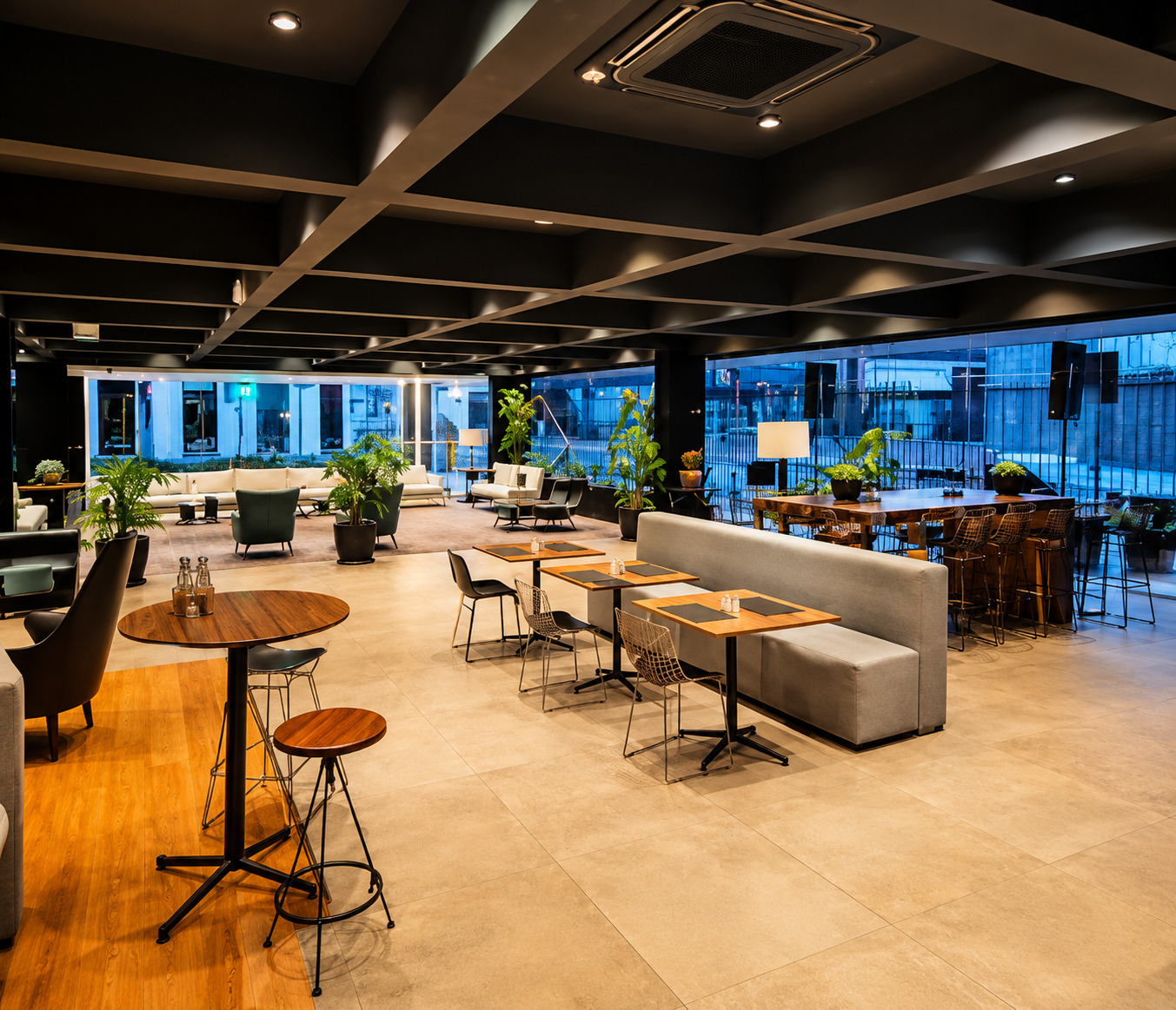 Lounge com poltronas